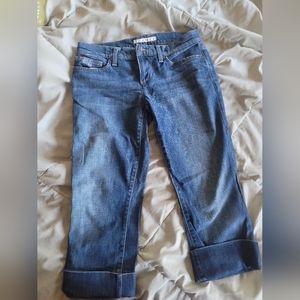 Joe's jeans socialite kicker cropped jeans size 27